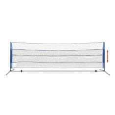 Greatstore Sada badmintonové sítě a košíčků, 500x155 cm