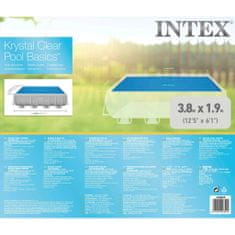 Greatstore Intex Solární plachta na bazén obdélníková 400 x 200 cm