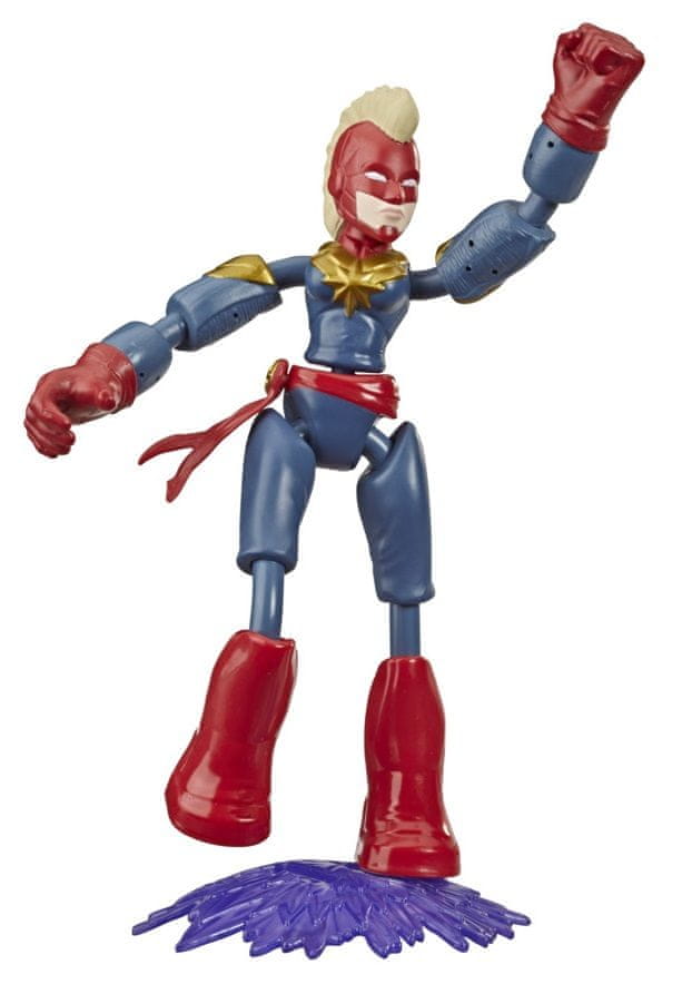 Levně Avengers figurka Bend and Flex Captain Marvel