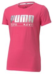 Puma dívčí tričko Alpha Tee G 98 růžová