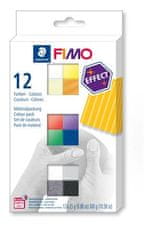 FIMO FIMO effect sada 12 barev 25 g, 8013 C12-1