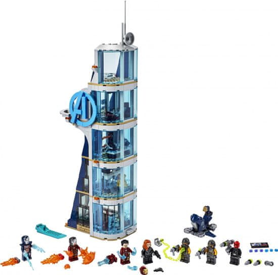 LEGO Super Heroes 76166 Boj ve věži Avengerů