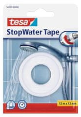 Tesa Instalatérská páska "StopWater Tape 56220", bílá, 12 mm x 12 m