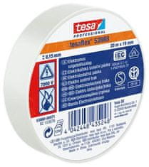 Tesa Izolační páska "Professional 53988", bílá, 19 mm x 20 m