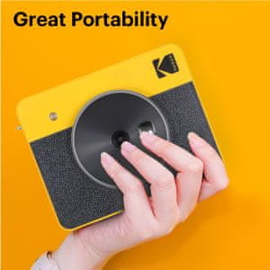 Kodak Mini Shot Combo 3 Retro Yellow (C300RY)