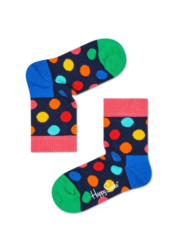 Happy Socks dětské ponožky Kids Big Dot Sock 24 - 26 vícebarevná