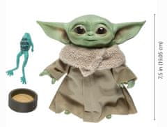 Star Wars Baby Yoda plyšová mluvící figurka