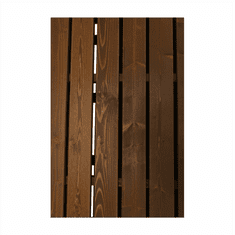 BPS-koupelny Zahradní lavička, hnědá, 123,5 cm, DILKA