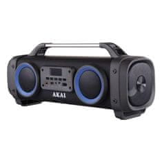Akai Reproduktor , ABTS-SH02, Bluetooth 5.0, USB, AUX IN, equalizér, karaoke funkce se vstupem na mikrofon, vestavěná baterie 3600mAh