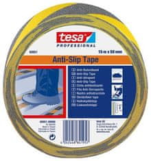 Tesa Protiskluzová bezpečnostní páska "Anti-Slip 60951", černá-žlutá, 50 mm x 15 m