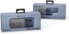 Energy Sistem Fabric Box Radio, modrá
