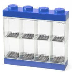 LEGO Sběratelská skříňka na 8 minifigurek - modrá
