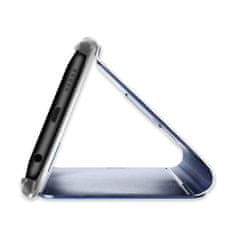 MG Clear View knížkové pouzdro na Samsung Galaxy S10 Lite, modré