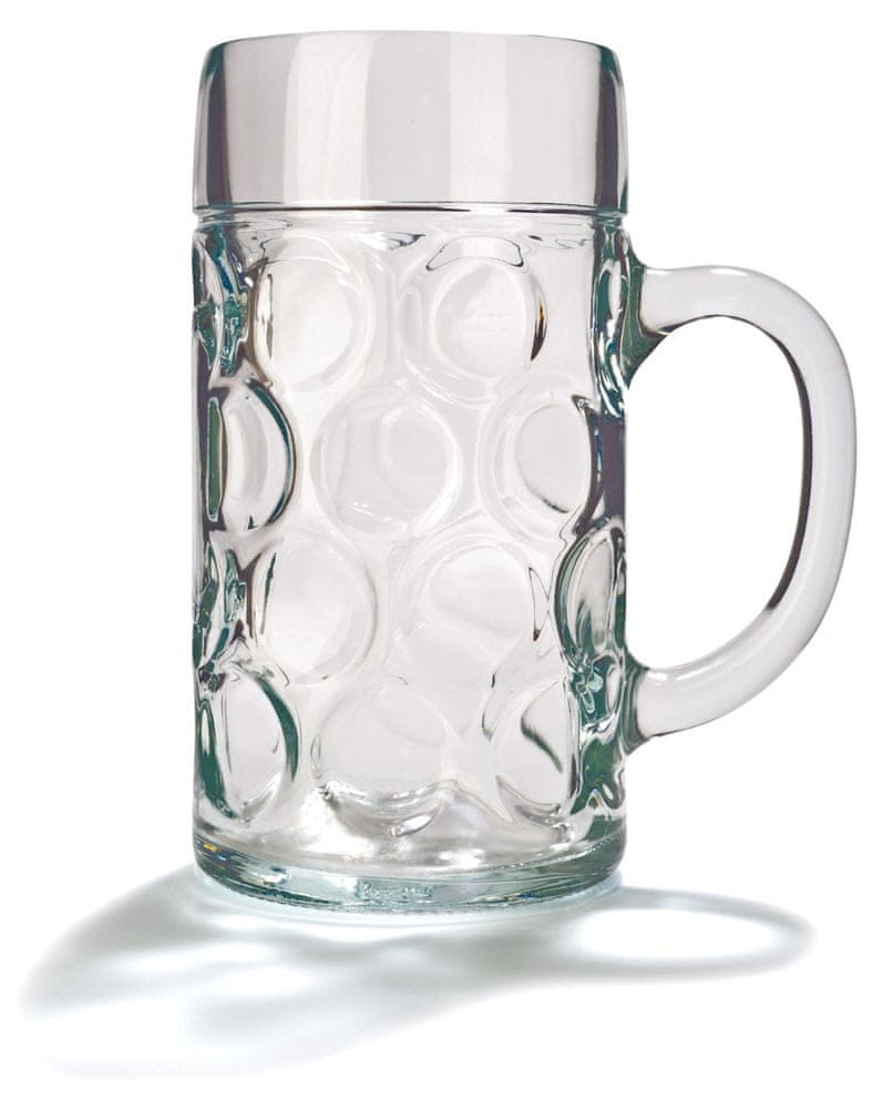 Levně Pivní sklo "Isar" 0,5 l cejch, 6 ks