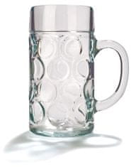 Pivní sklo "Isar" 0,5 l cejch, 6 ks