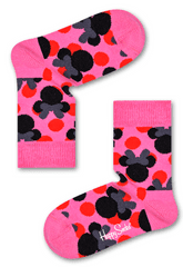 Happy Socks dětské ponožky Kids Disney Polka Minnie Sock 22 - 24 vícebarevná