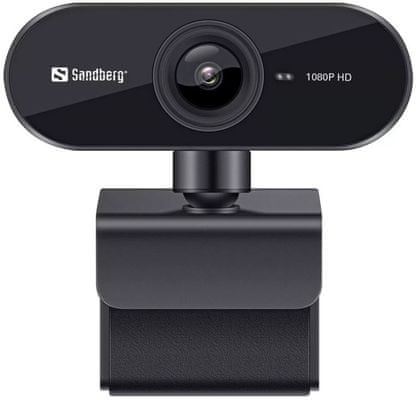 Webová kamera Sandberg USB Webcam Flex 1080P HD (133-97) mikrofon  rozlišení HD úhel 90 °