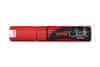 Křídový popisovač "PWE-8K", fluorescenční červená, 8mm