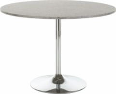 Danish Style Jídelní stůl Terra, 110 cm, šedá