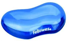 Fellowes Ergonomická gelová podložka zápěstí "Crystal Gel", mini, modrá