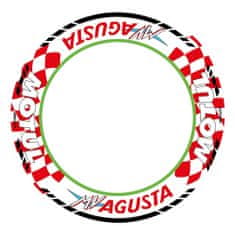 SEFIS jednodílné polepy na kola MV AGUSTA