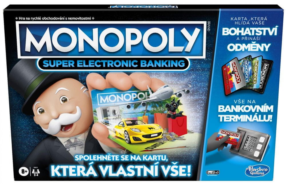 Levně Hasbro Monopoly Super elektronické bankovnictví
