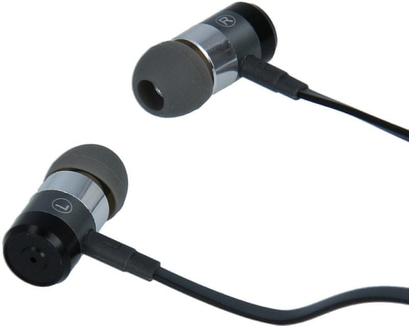 SWISSTEN Earbuds Superbass YS900, černá