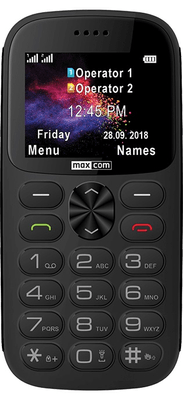 Maxcom MM471, tlačítkový mobil, kapesní, kompaktní, malý, lehký, mobil pro důchodce, velká tlačítka, čitelné písmo, SOS tlačítko