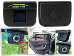 Alum online Solární ventilátor do auta