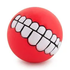 Surtep Animals Pískací míček Smile 7,5cm Červená