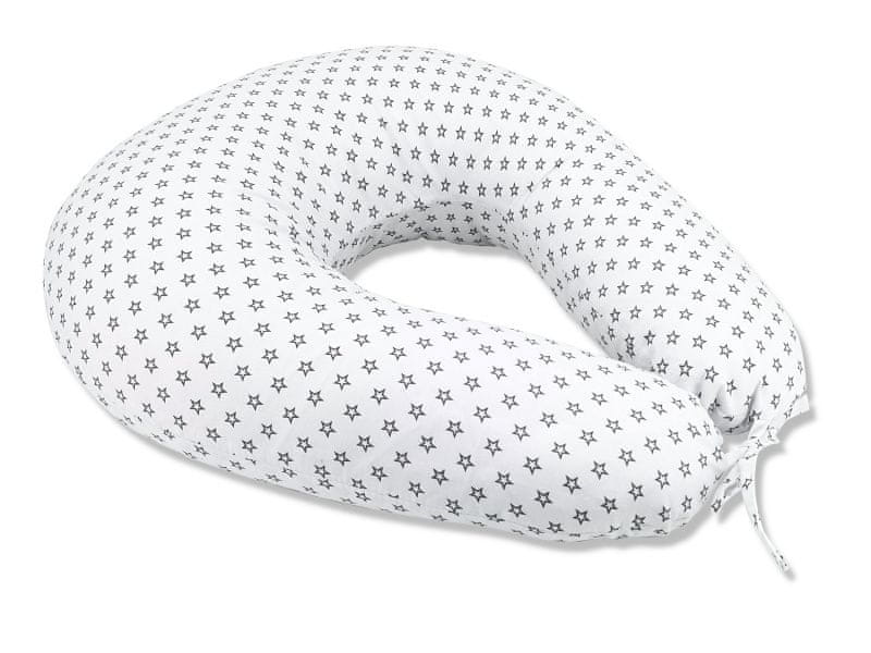 COSING Kojící polštář Sleeplease 185 cm - Hvězdy bílá