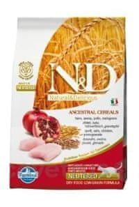 Levně N&D LG CAT Neutered Chicken & Pomegranate 5 kg