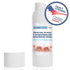 CLEANLIFE Dezinfekční gel na ruce s pumpičkou 50 ml