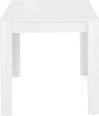 Danish Style Jídelní stůl Lynet, 120 cm, bílá