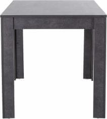 Danish Style Jídelní stůl Lora I., 120 cm, pohledový beton