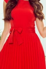 Numoco Dámské mini šaty Lila červená XL