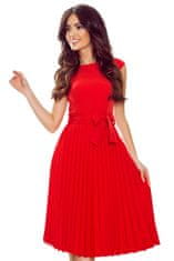 Numoco Dámské mini šaty Lila červená XS