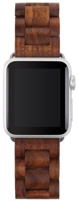 Woodcessories EcoStrap dřevěný řemínek k chytrým hodinkám Apple Watch 1 2 3 4 lehký stylový elegantní přírodní