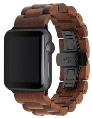 Woodcessories EcoStrap dřevěný řemínek k chytrým hodinkám Apple Watch