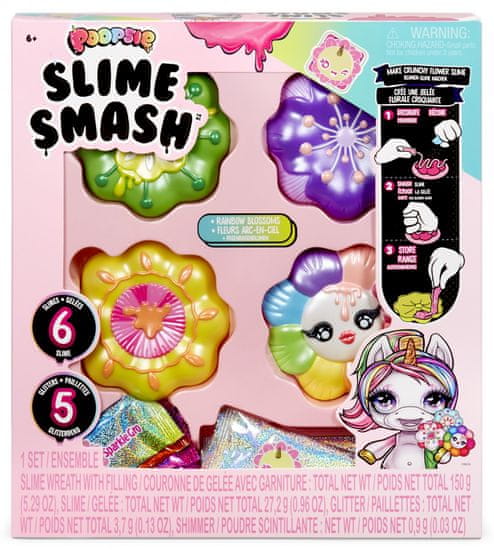 Poopsie Slizová kytička: Slime Smash - Rainbow Blossoms