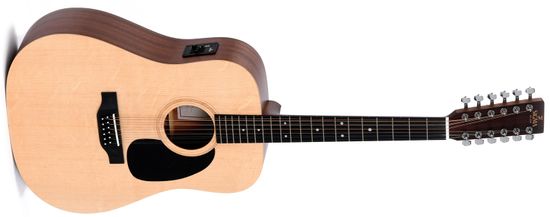 Sigma Guitars DM12E Dvanáctistrunná elektroakustická kytara