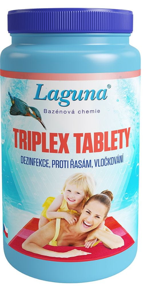 LAGUNA Tablety Triplex dezinfekce vody 3v1 - 1 kg