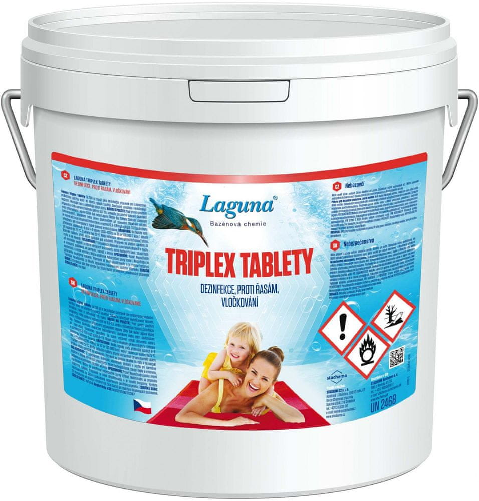 LAGUNA Tablety Triplex dezinfekce vody 3v1 - 2,4 kg