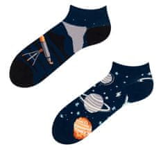 GMLS031 veselé ponožky kotníčkové - vesmír Barva: modrá, Velikost: 35-38