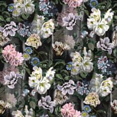 Designers Guild Tapeta DELFT FLOWER GRANDE - GRAPHITE, kolekce TULIPA STELLATA
