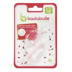 Badabulle dudlík REVERS 6-12m 2ks Confetti Girl