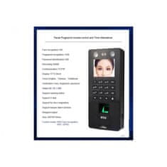 ACS Zoneway Systém na rozpoznávání obličeje/klávesnice Zoneway X112, 3D, RFID, USB, LAN