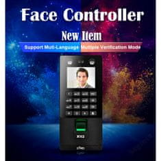 ACS Zoneway Systém na rozpoznávání obličeje/klávesnice Zoneway X112, 3D, RFID, USB, LAN