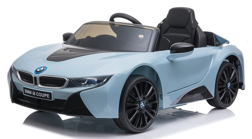 Levně Eljet Dětské elektrické auto BMW i8 Coupe světle modrá