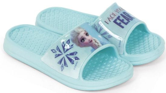 Disney dívčí pantofle Frozen WD13082_blue